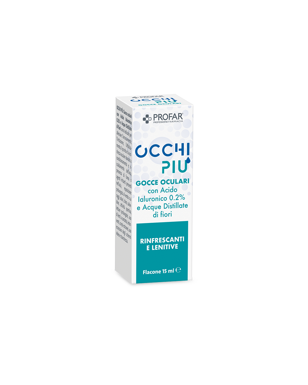 Occhi più gocce oculari rinfrescanti e lenitive