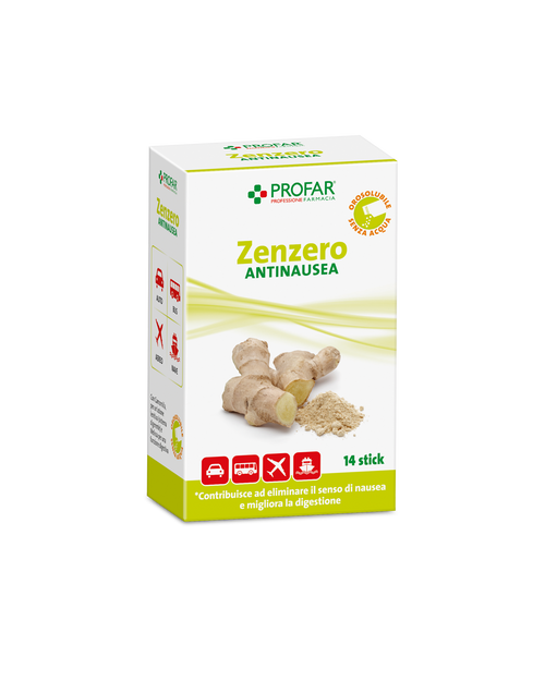 Zenzero antinausea