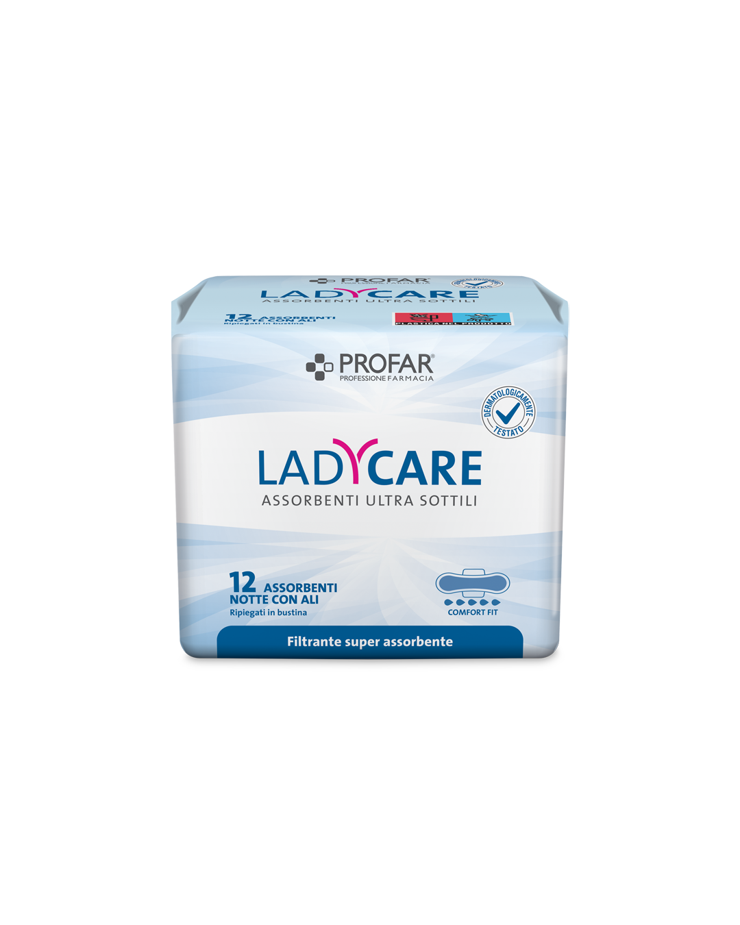 Ladycare assorbenti con ali notte