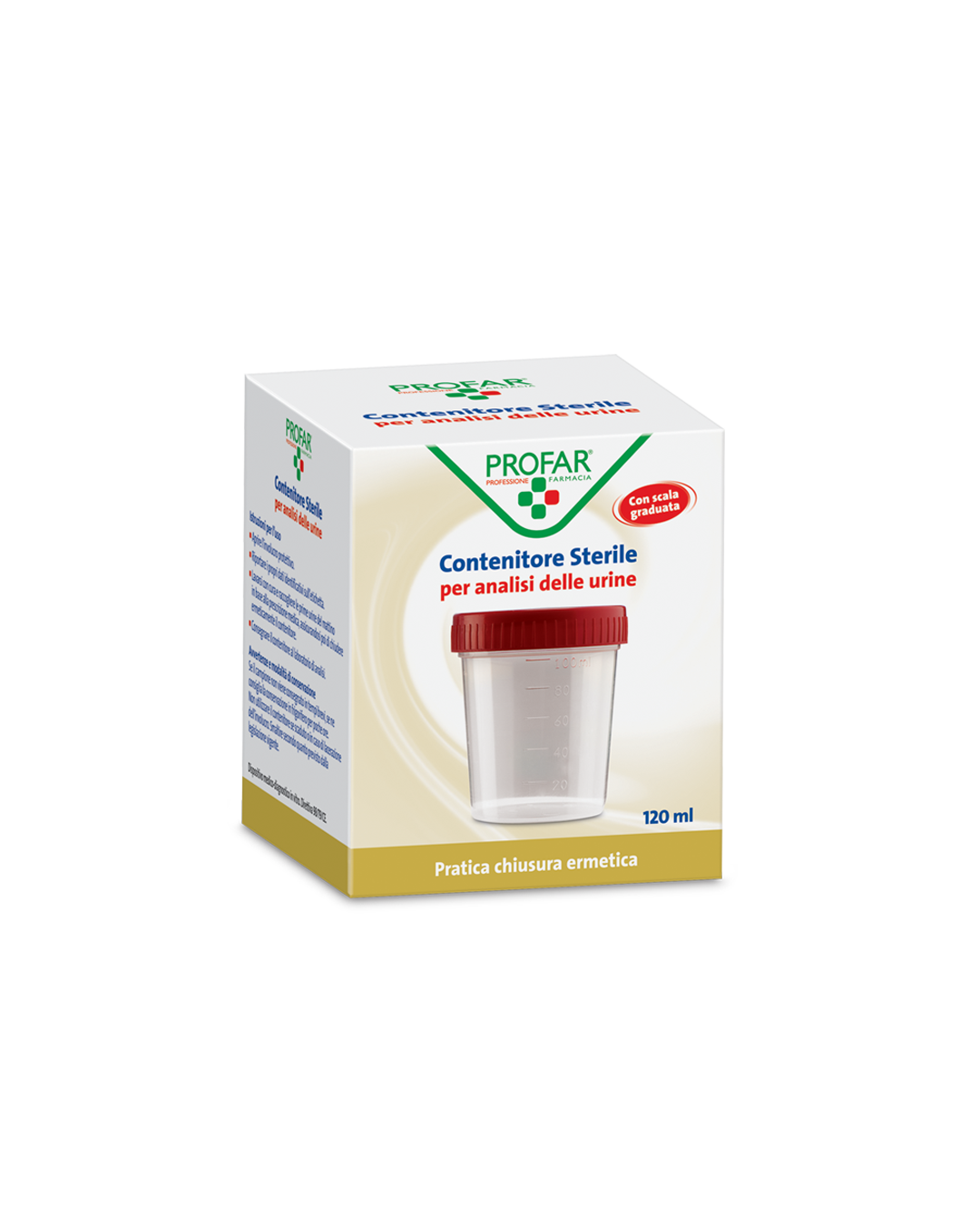 Contenitore urine 120 ml