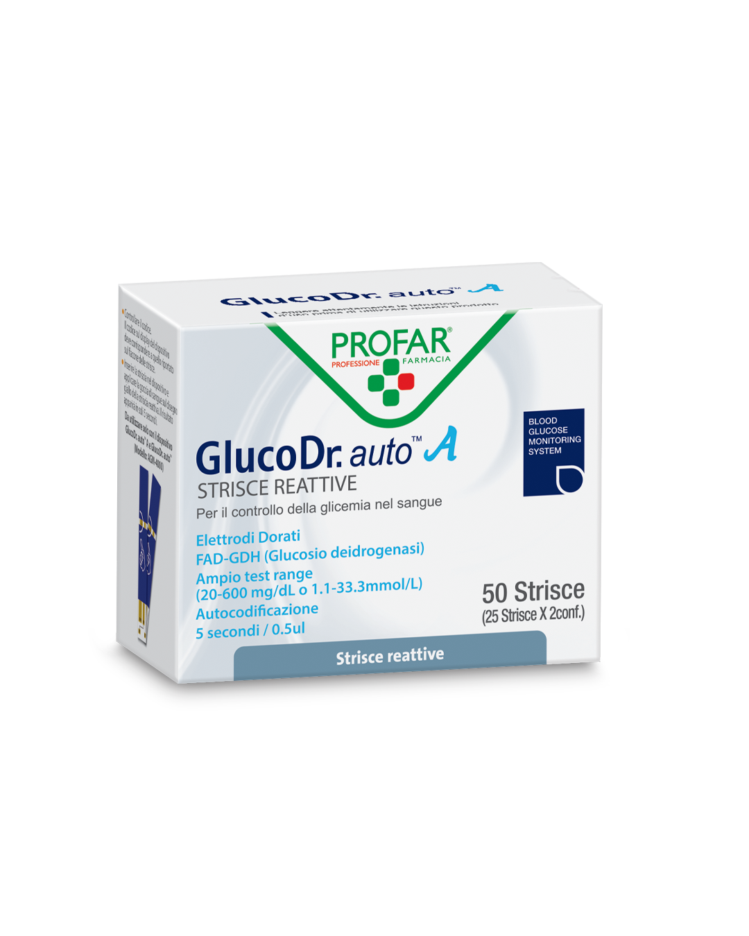 Gluco dr auto 50 strisce