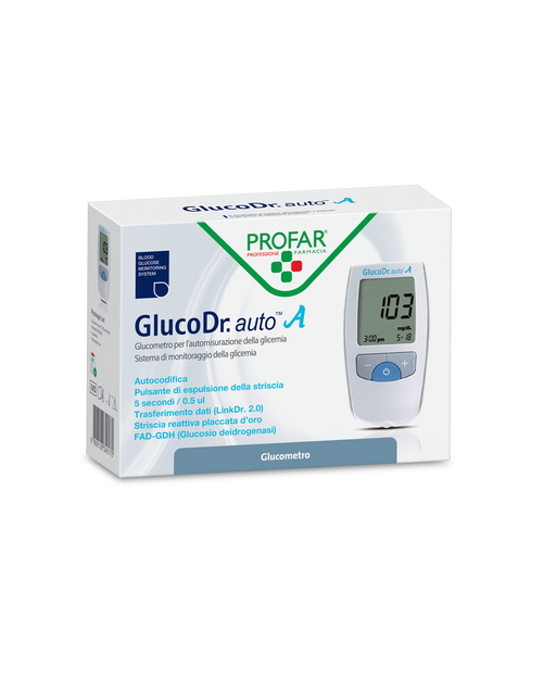 Gluco dr auto apparecchio glicemia