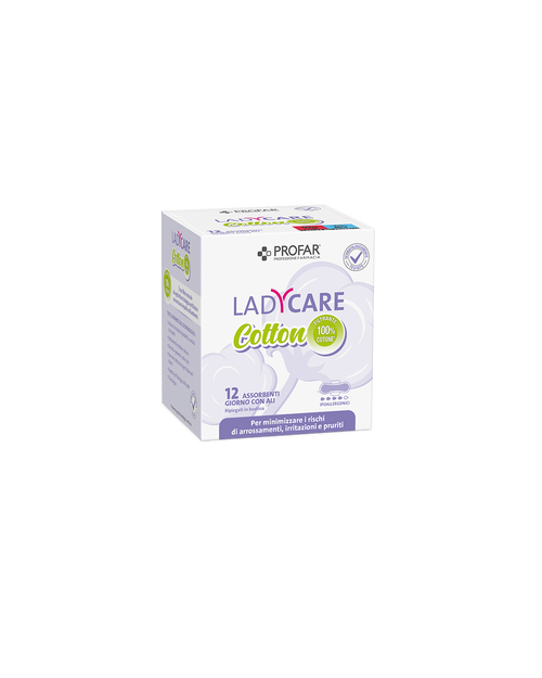 Ladycare cotton assorbenti con ali giorno