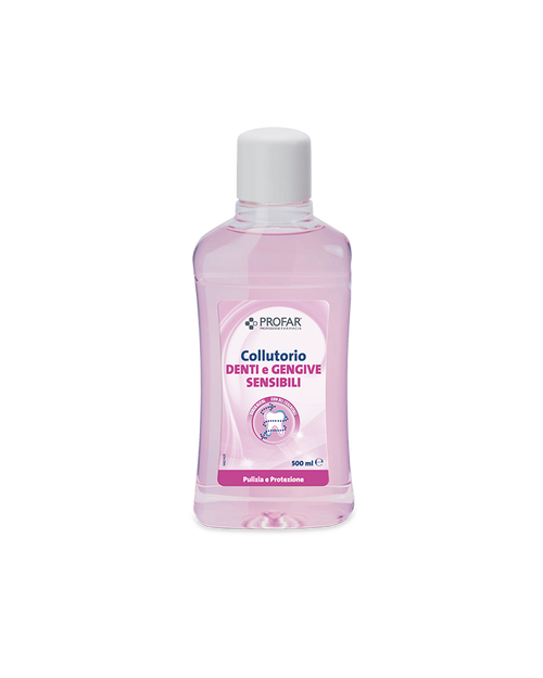 Collutorio denti e gengive sensibili
