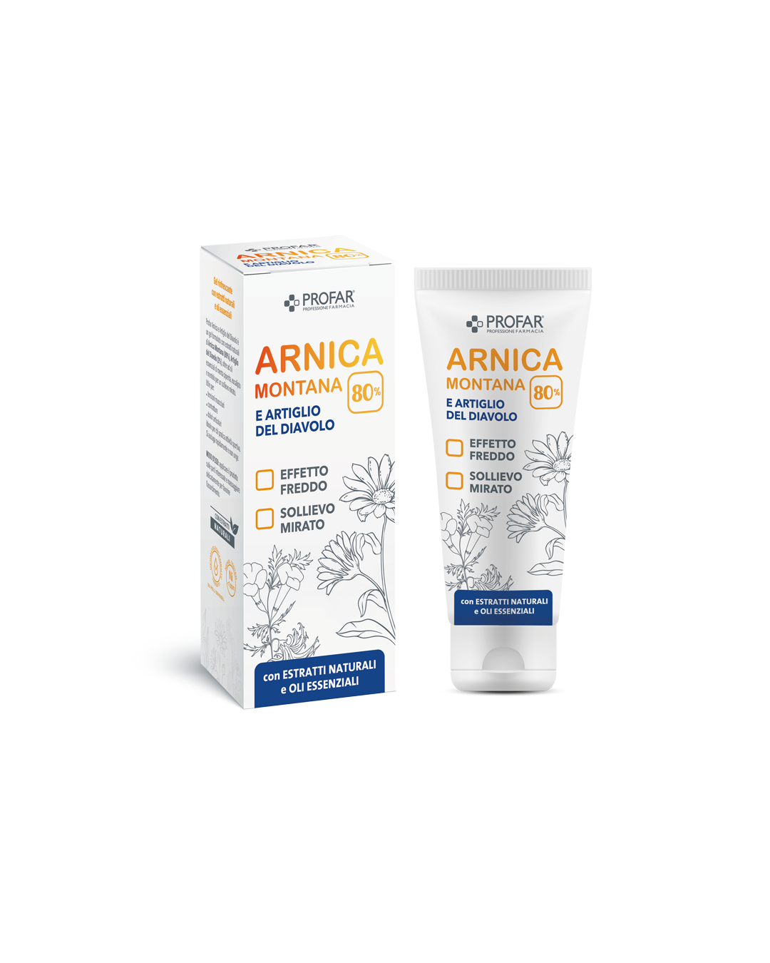 Gel Arnica montana 80% e artiglio del diavolo 2%