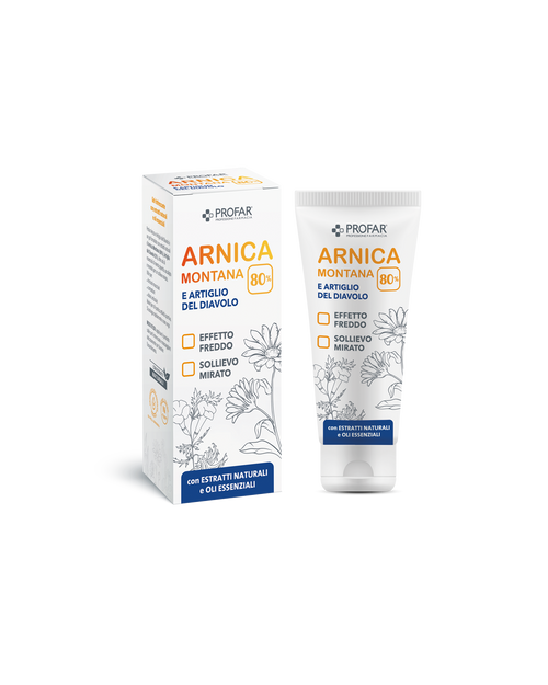 Gel Arnica montana 80% e artiglio del diavolo 2%
