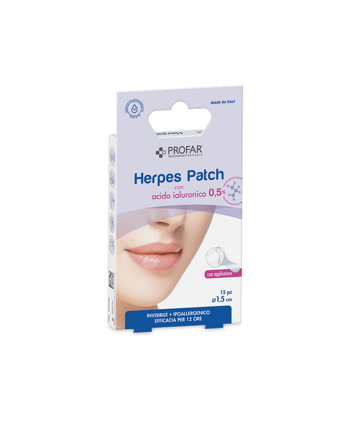 Herpes patch con acido ialuronico 0,5%