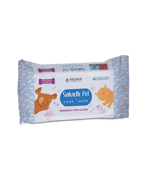 Salviette pet detergenti