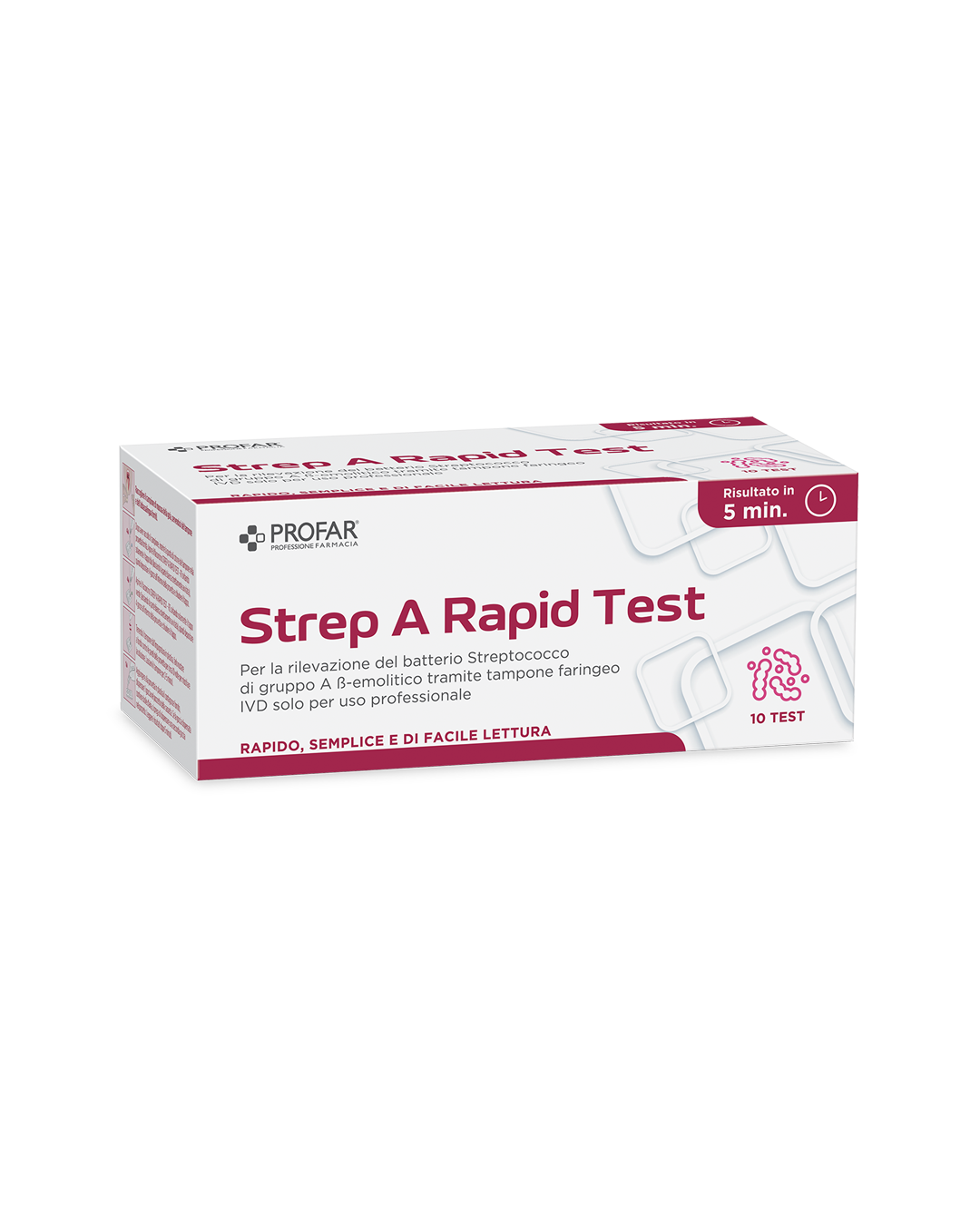 Test streptococco 10 pz