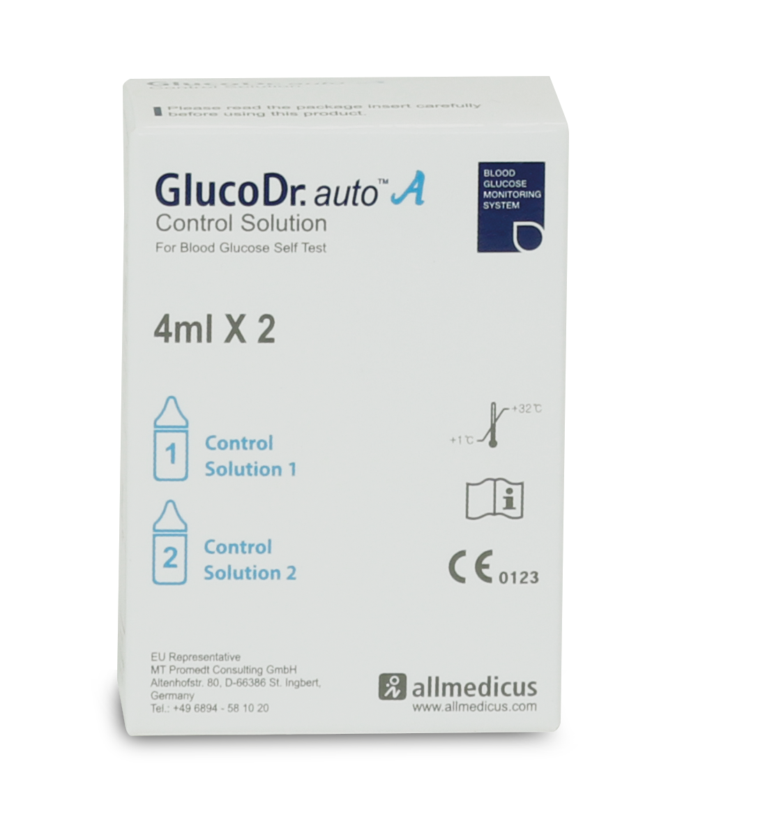 Gluco dr auto soluzione di controllo