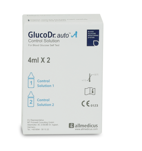 Gluco dr auto soluzione di controllo